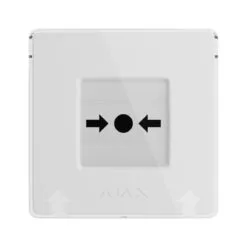 Alternative view of Ajax draadloze handbrandmelder wit