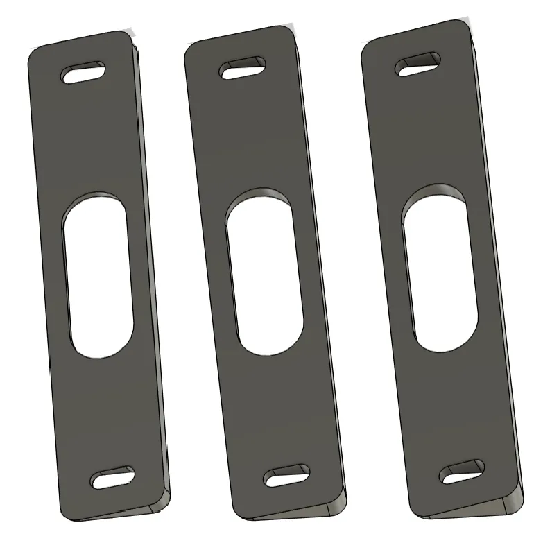 Set Wedge's 10, 15 en 20grd links of rechts