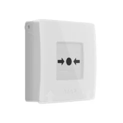 Ajax draadloze handbrandmelder wit