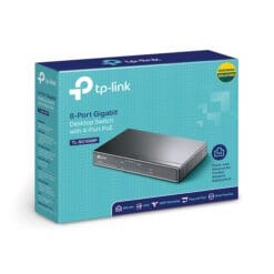 Alternative view of TP-Link TL-SG1008P - PoE Switch - 8 poorten (4x PoE)
