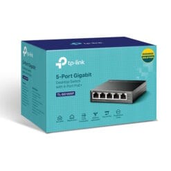 Alternative view of TP-Link TL-SG1005P - PoE Switch - 5 poorten